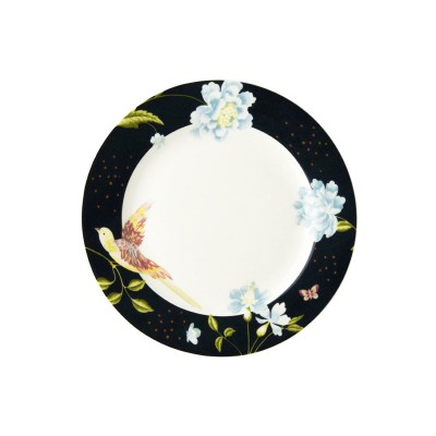 Laura Ashley Πιάτο Ρηχό Πορσελάνης Heritage,Midnight Uni 18εκ  Laura Ashley Πιάτο Ρηχό Πορσελάνης Heritage,Midnight Uni 18εκ