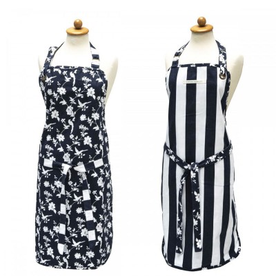 Laura Ashley Ποδιά Δυο Όψεων Βαμβακερή Apron Λευκό-Μπλε Elveden Midnight Heritage 60x85εκ  Laura Ashley Ποδιά Δυο Όψεων Βαμβακερή Apron Λευκό-Μπλε Elveden Midnight Heritage 60x85εκ