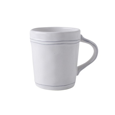 Laura Ashley Κούπα Ανάγλυφη Λευκή Stoneware 35cl Artisan Laura Ashley Κούπα Ανάγλυφη Λευκή Stoneware 35cl Artisan