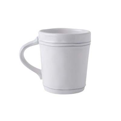 Laura Ashley Κούπα Ανάγλυφη Λευκή Stoneware 35cl Artisan Laura Ashley Κούπα Ανάγλυφη Λευκή Stoneware 35cl Artisan