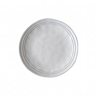 Laura Ashley Πιάτο Ανάγλυφο Λευκό Stoneware Artisan 20εκ  Laura Ashley Πιάτο Ανάγλυφο Λευκό Stoneware Artisan 20εκ