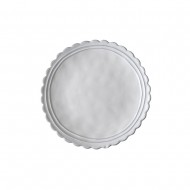 Laura Ashley Πιάτο Ανάγλυφο Λευκό Stoneware Artisan 20εκ Laura Ashley Πιάτο Ανάγλυφο Λευκό Stoneware Artisan 20εκ