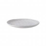 Laura Ashley Πιάτο Ανάγλυφο Λευκό Stoneware Artisan 23εκ Laura Ashley Πιάτο Ανάγλυφο Λευκό Stoneware Artisan 23εκ