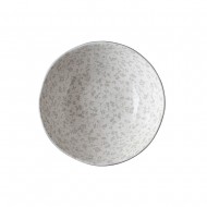 Laura Ashley Μπολ Ανάγλυφο Λευκό Με Λουλούδι Γκρι Stoneware Artisan 16εκ  Laura Ashley Μπολ Ανάγλυφο Λευκό Με Λουλούδι Γκρι Stoneware Artisan 16εκ