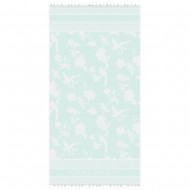 Laura Ashley Πετσέτα Θαλάσσης & Hammam Πράσινη 90x180εκ Laura Ashley Πετσέτα Θαλάσσης & Hammam Πράσινη 90x180εκ