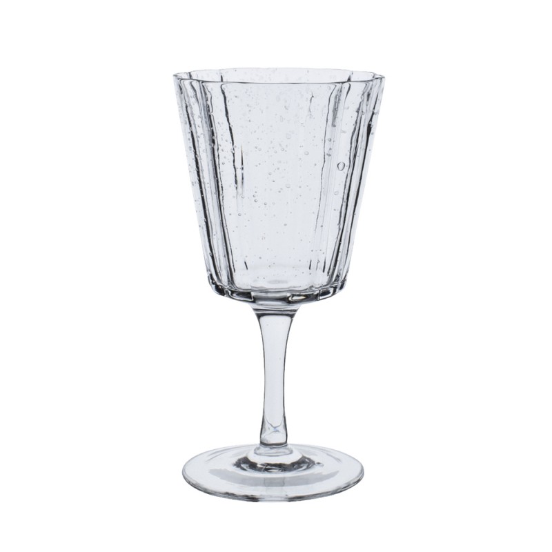 Laura Ashley Ποτήρι Κρασιού Γυάλινο Φυσητό Glass 27cl