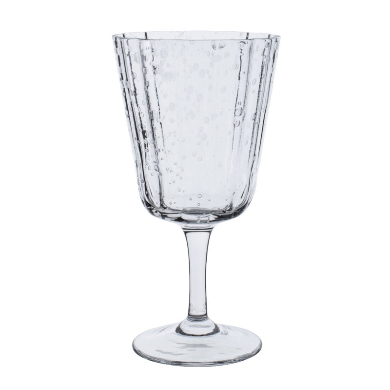 Laura Ashley Ποτήρι Κρασιού Γυάλινο Φυσητό Σετ 4τμχ Glass 38cl