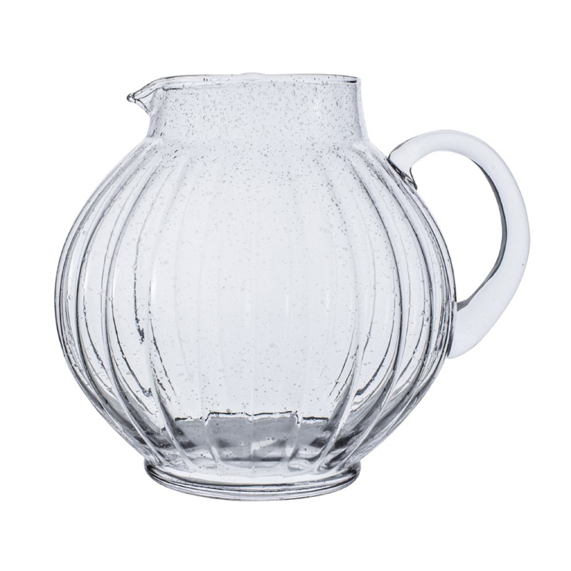 Laura Ashley Κανάτα Γυάλινη Φυσητή Glass 3l