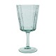 Laura Ashley Ποτήρι Κρασιού Γυάλινο Φυσητό Σετ 4τμχ Πράσινο Glass 38cl
