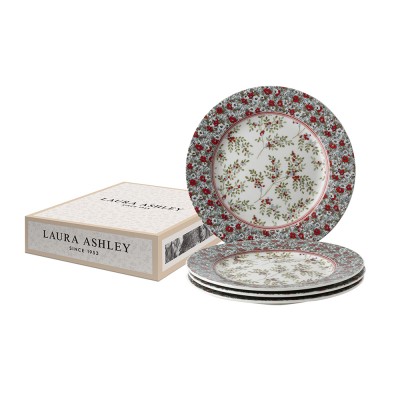 Laura Ashley Πιάτο Ρηχό Πορσελάνης Σετ 4τμχ Stockbridge, 18εκ Laura Ashley Πιάτο Ρηχό Πορσελάνης Σετ 4τμχ Stockbridge, 18εκ