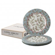 Laura Ashley Πιάτο Ρηχό Πορσελάνης Σετ 4τμχ Stockbridge, 23εκ Laura Ashley Πιάτο Ρηχό Πορσελάνης Σετ 4τμχ Stockbridge, 23εκ