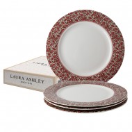 Laura Ashley Πιάτο Ρηχό Πορσελάνης Σετ 4τμχ Stockbridge, 26εκ Laura Ashley Πιάτο Ρηχό Πορσελάνης Σετ 4τμχ Stockbridge, 26εκ