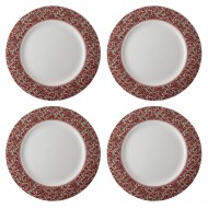 Laura Ashley Πιάτο Ρηχό Πορσελάνης Σετ 4τμχ Stockbridge, 26εκ Laura Ashley Πιάτο Ρηχό Πορσελάνης Σετ 4τμχ Stockbridge, 26εκ