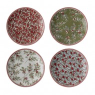Laura Ashley Πιάτο Petit Four Πορσελάνης Σετ 4τμχ Stockbridge, 12εκ Laura Ashley Πιάτο Petit Four Πορσελάνης Σετ 4τμχ Stockbridge, 12εκ