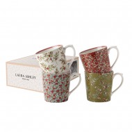 Laura Ashley Κούπες Πορσελάνης Σετ 4τμχ Stockbridge 32cl Laura Ashley Κούπες Πορσελάνης Σετ 4τμχ Stockbridge 32cl