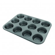 Gp and Me Φόρμα Muffins 12 Θέσεων Αντικολλητική Μεταλλική La Dolceteria  Gp and Me Φόρμα Muffins 12 Θέσεων Αντικολλητική Μεταλλική La Dolceteria