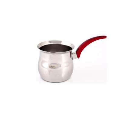 Melia Μπρίκι Ανοξείδωτο Ατσάλι 18/10 με Κόκκινη Λαβή Βακελίτη Red 4,  500ml Melia Μπρίκι Ανοξείδωτο Ατσάλι 18/10 με Κόκκινη Λαβή Βακελίτη Red 4,  500ml