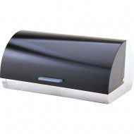 Michelino Ψωμιέρα Ανοξείδωτο Ατσάλι Μαύρη 38,5x28x18.5εκ Michelino Ψωμιέρα Ανοξείδωτο Ατσάλι Μαύρη 38,5x28x18.5εκ