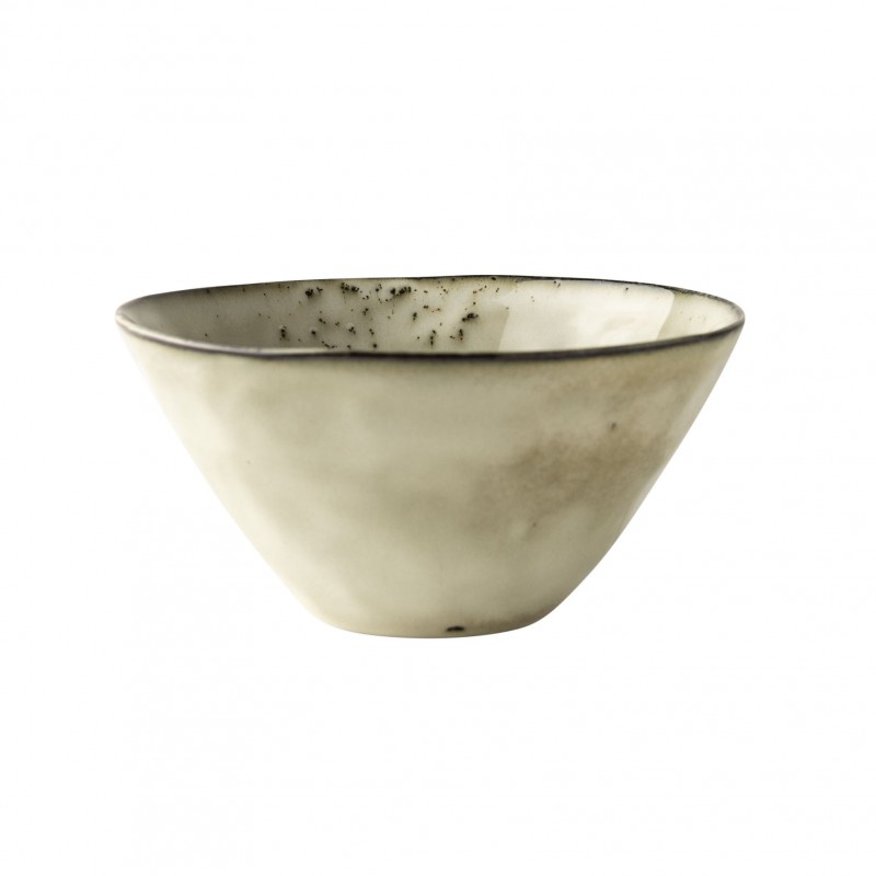 Dutch Rose Μπολ Μπεζ Stoneware Organic 14x7εκ