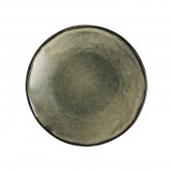 Dutch Rose Πιάτο Πράσινο Stoneware Organic 17εκ Dutch Rose Πιάτο Πράσινο Stoneware Organic 17εκ
