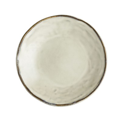 Dutch Rose Πιάτο Κρεμ Stoneware Organic 17εκ