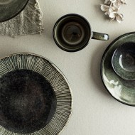 Dutch Rose Organic Σετ Σερβίτσιο 20τμχ  Stoneware Πράσινο Dutch Rose Organic Σετ Σερβίτσιο 20τμχ  Stoneware Πράσινο