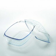 Termisil Γάστρα Γυάλινη Πυράντοχη 5,2L Grill and Drop 34x2,5x11,2εκ Termisil Γάστρα Γυάλινη Πυράντοχη 5,2L Grill and Drop 34x2,5x11,2εκ