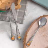 Viners Μαχαιροπήρουνα Παιδικά από Ανοξείδωτο Ατσάλι Αλεπού Σετ 3τμχ Viners Μαχαιροπήρουνα Παιδικά από Ανοξείδωτο Ατσάλι Αλεπού Σετ 3τμχ