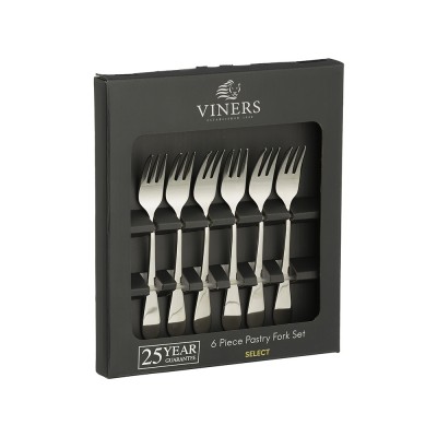 Viners Πηρουνάκια Γλυκού Ανοξείδωτο Ατσάλι Σετ 6τμχ  Viners Πηρουνάκια Γλυκού Ανοξείδωτο Ατσάλι Σετ 6τμχ