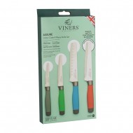 Viners Σετ 4 Μαχαιριών σε 4 Διαφορετικά Χρώματα  Viners Σετ 4 Μαχαιριών σε 4 Διαφορετικά Χρώματα