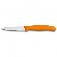 Victorinox Μαχαίρι Γενικής Χρήσης Οδοντωτό Πορτοκαλί 8εκ Victorinox Μαχαίρι Γενικής Χρήσης Οδοντωτό Πορτοκαλί 8εκ