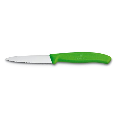 Victorinox Μαχαίρι Γενικής Χρήσης Οδοντωτό Πράσινο 8εκ Victorinox Μαχαίρι Γενικής Χρήσης Οδοντωτό Πράσινο 8εκ