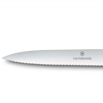 Victorinox Μαχαίρι Γενικής Χρήσης Οδοντωτό Πορτοκαλί 8εκ Victorinox Μαχαίρι Γενικής Χρήσης Οδοντωτό Πορτοκαλί 8εκ