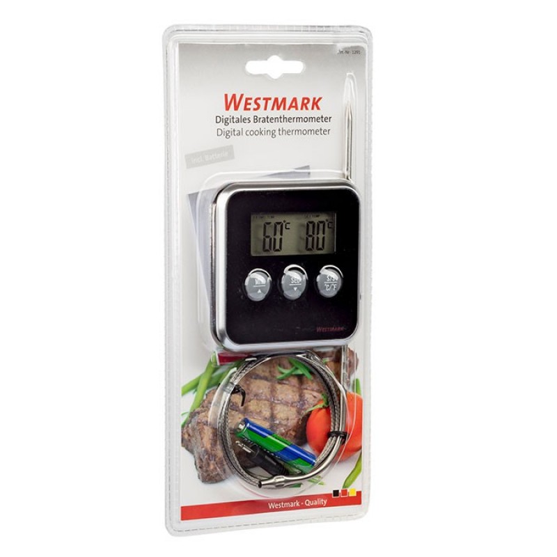Westmark Θερμόμετρο Ψηφιακό με Καλώδιο και Καρφί 8x8x1,5