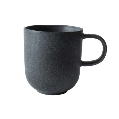 Dutch Rose Κούπα Stoneware Μαύρο Ματ, Black Velvet 39cl  Dutch Rose Κούπα Stoneware Μαύρο Ματ, Black Velvet 39cl
