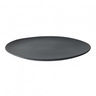 Dutch Rose Πιάτο Ρηχό Stoneware Μαύρο Ματ, Black Velvet 27εκ  Dutch Rose Πιάτο Ρηχό Stoneware Μαύρο Ματ, Black Velvet 27εκ