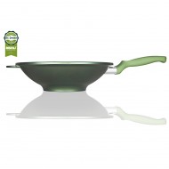 Risoli Wok Τηγάνι Αντικολλητικό Χυτού Αλουμινίου Dr Green 30εκ Risoli Wok Τηγάνι Αντικολλητικό Χυτού Αλουμινίου Dr Green 30εκ