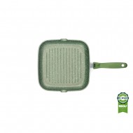 Risoli Γκριλιέρα Επαγωγική Αντικολλητική Χυτού Αλουμινίου Dr Green 26x26εκ Risoli Γκριλιέρα Επαγωγική Αντικολλητική Χυτού Αλουμινίου Dr Green 26x26εκ