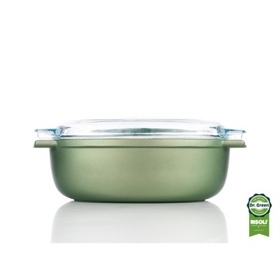 Risoli Γάστρα Αντικολλητική Χυτού Αλουμινίου Dr Green 36x24εκ Risoli Γάστρα Αντικολλητική Χυτού Αλουμινίου Dr Green 36x24εκ