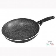 Risoli Wok Τηγάνι Αντικολλητικό Πρεσσαριστού Αλουμινίου Easy Cooking 32εκ Risoli Wok Τηγάνι Αντικολλητικό Πρεσσαριστού Αλουμινίου Easy Cooking 32εκ