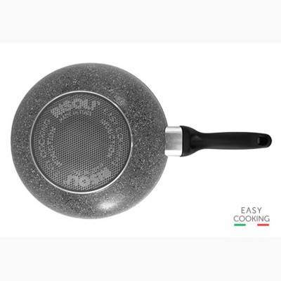 Risoli Wok Τηγάνι Αντικολλητικό Πρεσσαριστού Αλουμινίου Easy Cooking 32εκ Risoli Wok Τηγάνι Αντικολλητικό Πρεσσαριστού Αλουμινίου Easy Cooking 32εκ