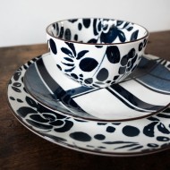 Floral Μπολ Πορσελάνης Flower Medium 14εκ