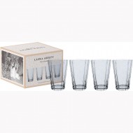 Laura Ashley Ποτήρι Νερού Γυάλινο Φυσητό Σετ 4τμχ Glass 41cl Laura Ashley Ποτήρι Νερού Γυάλινο Φυσητό Σετ 4τμχ Glass 41cl