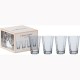 Laura Ashley Ποτήρι Νερού Γυάλινο Φυσητό Σετ 4τμχ Glass 41cl