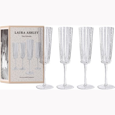 Laura Ashley Ποτήρι Σαμπάνιας Γυάλινο Φυσητό Σετ 4τμχ Glass 21cl Laura Ashley Ποτήρι Σαμπάνιας Γυάλινο Φυσητό Σετ 4τμχ Glass 21cl