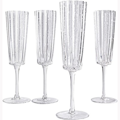 Laura Ashley Ποτήρι Σαμπάνιας Γυάλινο Φυσητό Σετ 4τμχ Glass 21cl Laura Ashley Ποτήρι Σαμπάνιας Γυάλινο Φυσητό Σετ 4τμχ Glass 21cl