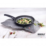 Risoli Τηγάνι Αντικολλητικό Χυτού Αλουμινίου Granito 20εκ Risoli Τηγάνι Αντικολλητικό Χυτού Αλουμινίου Granito 20εκ