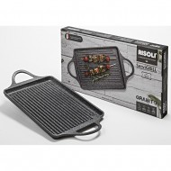 Risoli Επιφάνεια Ψησίματος Αντικολλητική Χυτού Αλουμινίου Granito 46x25εκ Risoli Επιφάνεια Ψησίματος Αντικολλητική Χυτού Αλουμινίου Granito 46x25εκ