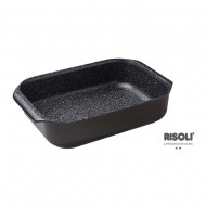 Risoli Ταψί Αντικολλητικό Χυτού Αλουμινίου Granito 40x25εκ Risoli Ταψί Αντικολλητικό Χυτού Αλουμινίου Granito 40x25εκ