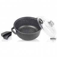 Risoli Κατσαρόλα Αντικολλητική Χυτού Αλουμινίου Granito 28εκ Risoli Κατσαρόλα Αντικολλητική Χυτού Αλουμινίου Granito 28εκ